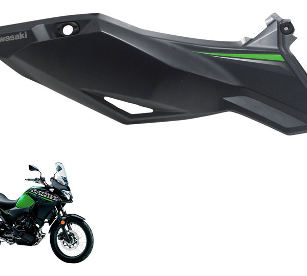 Carenagem Lateral Dir C/ Avaria Kawasaki Versys 300 X 18-24 Preto
