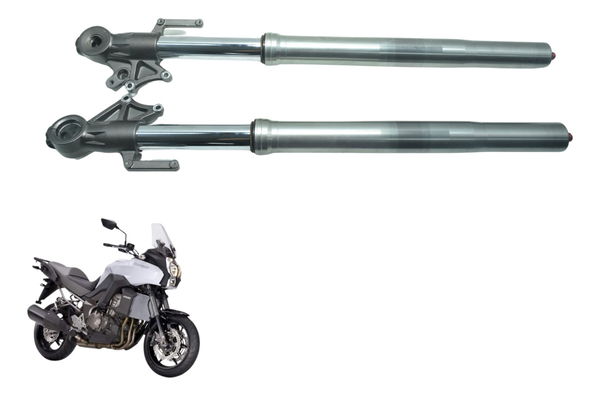 Par Bengalas C/detalhes Kawasaki Versys 1000 12-15 Original