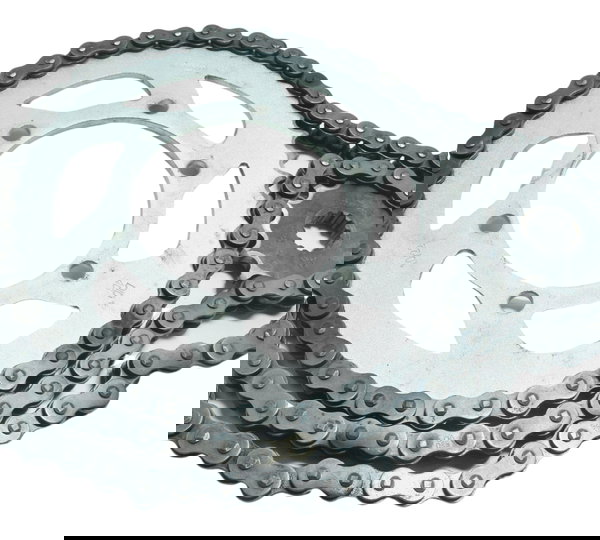 Kit Relação S/ Uma Emenda Kawasaki Versys 300 X 18-24 Orig Prateado