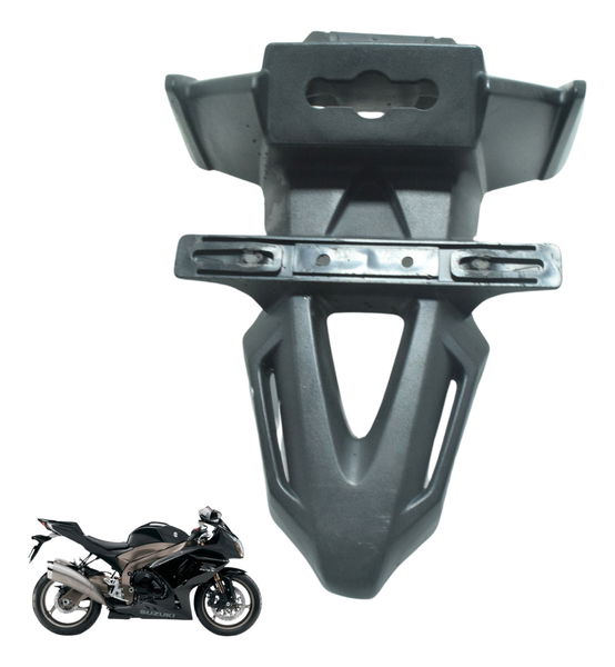Suporte Placa C/ Detalhes Suzuki Gsx-r Srad 1000 11-16 Orig