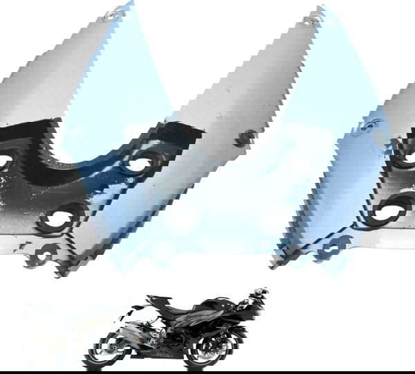 Carenagem Inferior Rabeta Suzuki Gsx-r Srad 1000 11-16 Orig Cinza-escuro