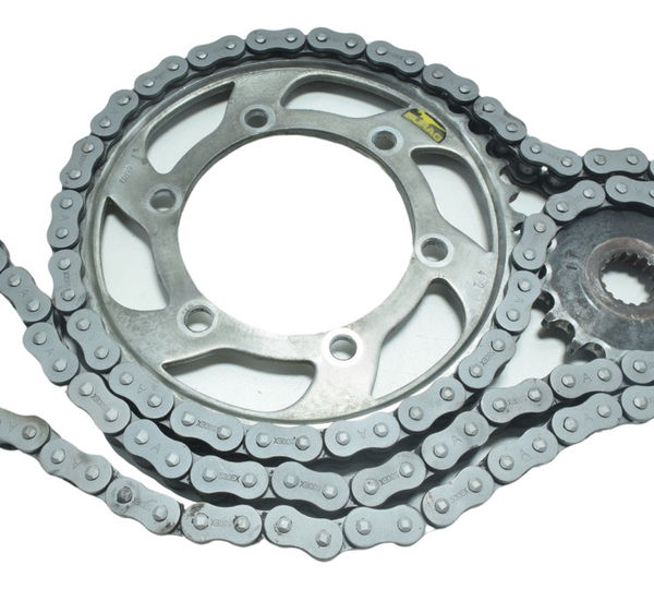 Kit Relação S/ Emenda Suzuki Gsx-r Srad 1000 11-16 Paralelo Prateado