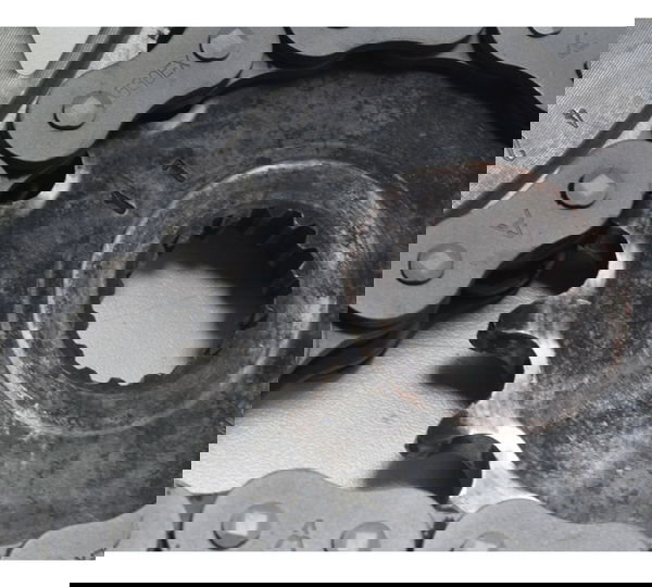 Kit Relação S/ Emenda Suzuki Gsx-r Srad 1000 11-16 Paralelo Prateado