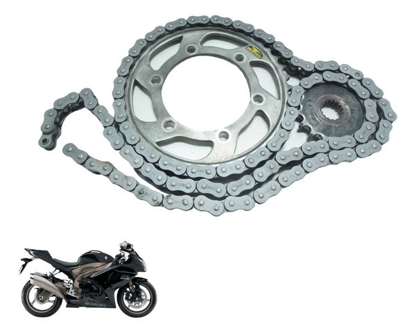 Kit Relação S/ Emenda Suzuki Gsx-r Srad 1000 11-16 Paralelo