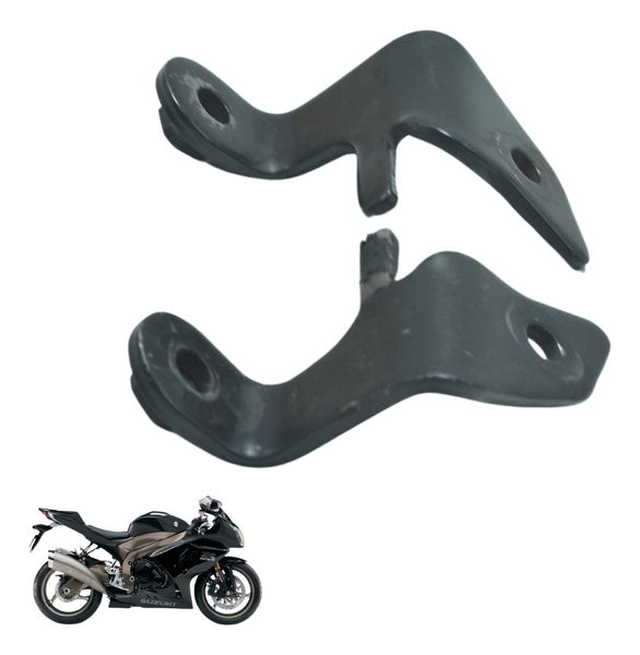Par Suporte Carenagem Inferior Suzuki Gsx-r Srad 1000 11-16
