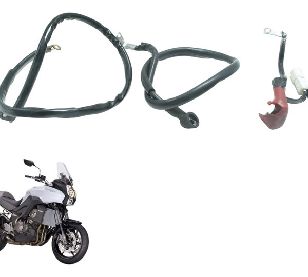 Cabo +/- Bateria Kawasaki Versys 1000 12-15 Original