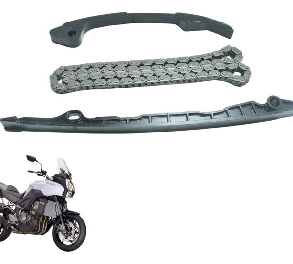 Kit Guia Tensor Corrente Comando Kawasaki Versys 1000 12-15