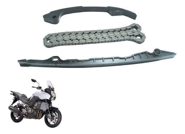 Kit Guia Tensor Corrente Comando Kawasaki Versys 1000 12-15