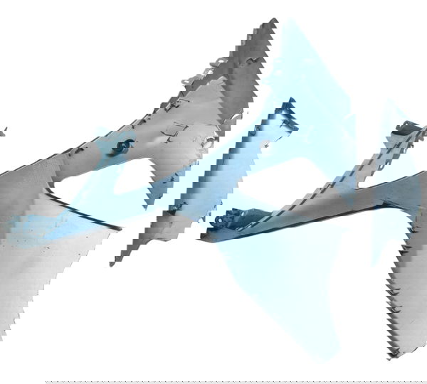 Carenagem Lateral Esq C/ Avaria Suzuki Gsx-r Srad 1000 11-16 Cinza-escuro