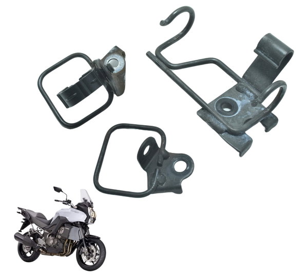 Kit Guia Cabos Kawasaki Versys 1000 12-15 Original Preto