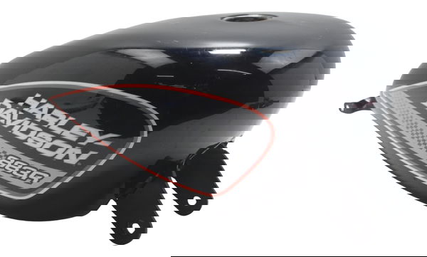 Tanque C/ Detalhes Harley 883 R Sportster 08-09 Original