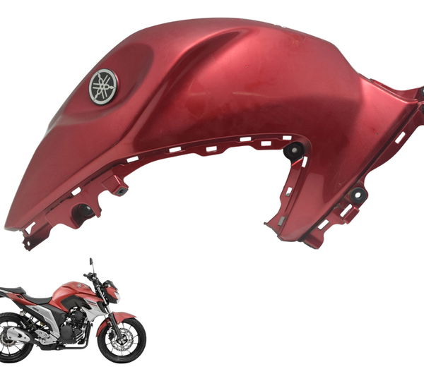 Carenagem Lateral Esq Tanque Yamaha Fz25 Fazer 250 18-22 Vermelho