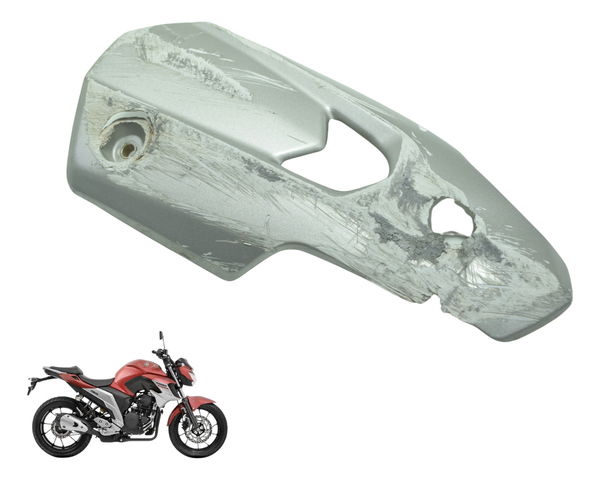 Capa Ponteira Escape C/ Avaria Yamaha Fz25 Fazer 250 18-22
