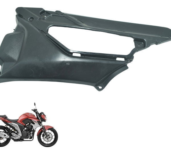 Carenagem Inferior Esq Yamaha Fz25 Fazer 250 18-22 Orig Preto