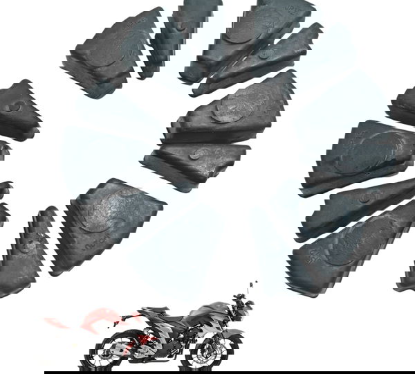 Jogo Coxim Cubo Coroa Yamaha Fz25 Fazer 250 18-22 Original