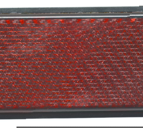 Refletor Olho De Gato Yamaha Fz25 Fazer 250 18-22 Original Vermelho