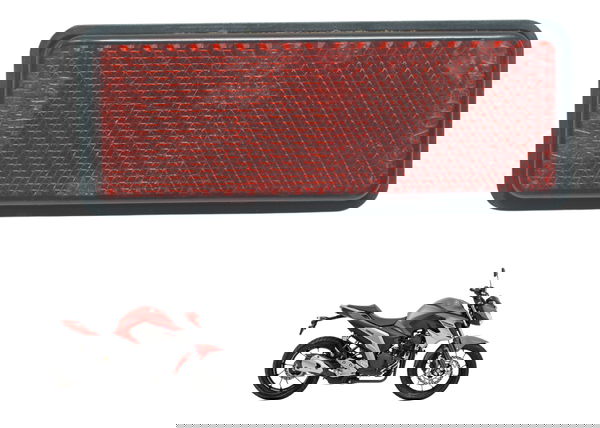 Refletor Olho De Gato Yamaha Fz25 Fazer 250 18-22 Original