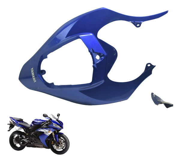 Carenagem Rabeta Com Avaria Yamaha Yzf R1 04-06 Original Azul