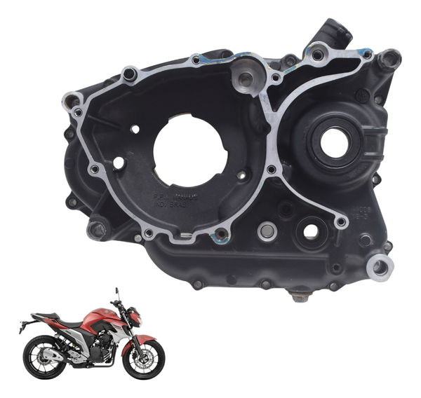 Carcaça Esquerda Motor Yamaha Fz25 Fazer 250 18-22 Original