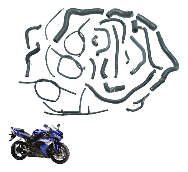 Kit Mangueiras Yamaha Yzf R1 04-06 Original