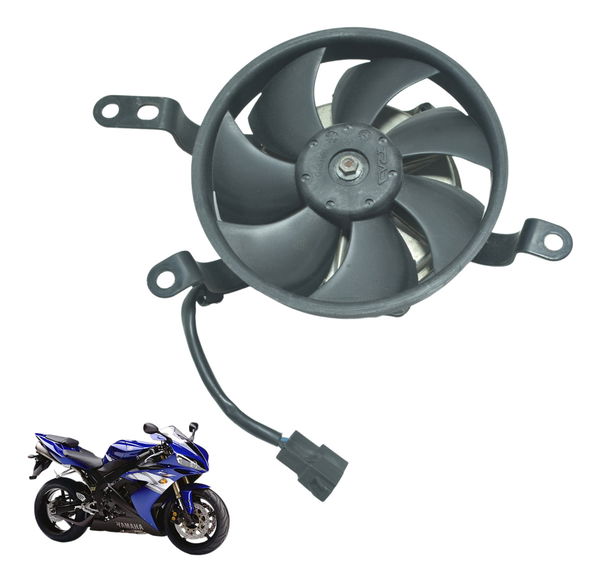 Ventoinha Radiador Esquerdo Yamaha Yzf R1 04-06 Original