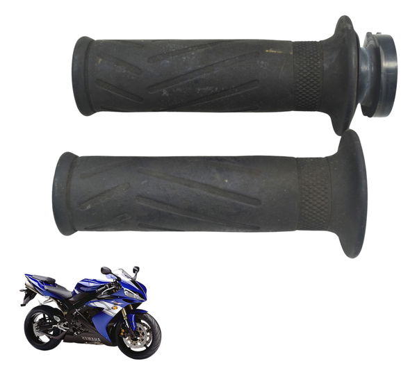 Par Manoplas Yamaha Yzf R1 04-06 Original Preto