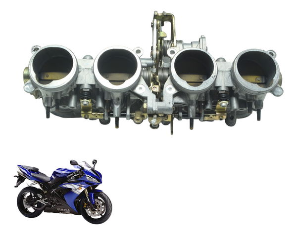 Carcaça Corpo Injeção Yamaha Yzf R1 04-06 Original