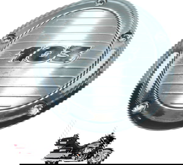 Tampa Inspeção Primaria Harley Electra Touring 08-13 Orig Cinza