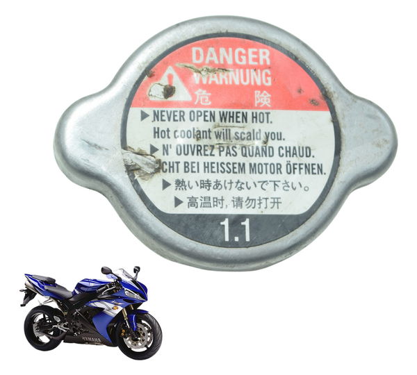 Tampa Radiador Yamaha Yzf R1 04-06 Original