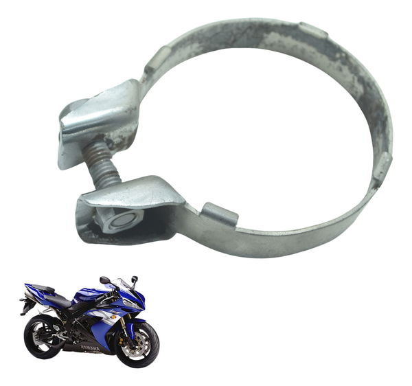 Abraçadeira Curva Escape Yamaha Yzf R1 04-06 Original