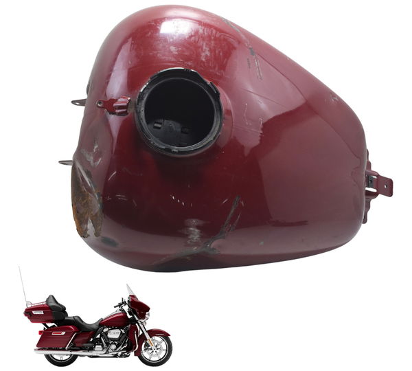 Tanque C/ Avaria Harley Electra Limited Touring 19-23 Orig