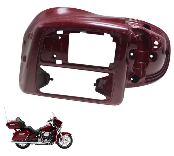Carenagem Radiador Dir Harley Electra Limited Touring 19-23 Vermelho