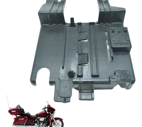 Tampa Caixa Bateria Harley Electra Limited Touring 19-23 Preto