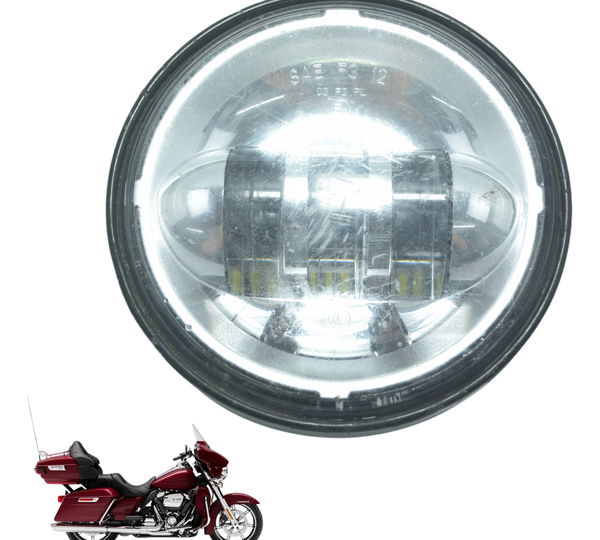 Farol Auxiliar Harley Electra Limited Touring 19-23 Original Ambos Lados