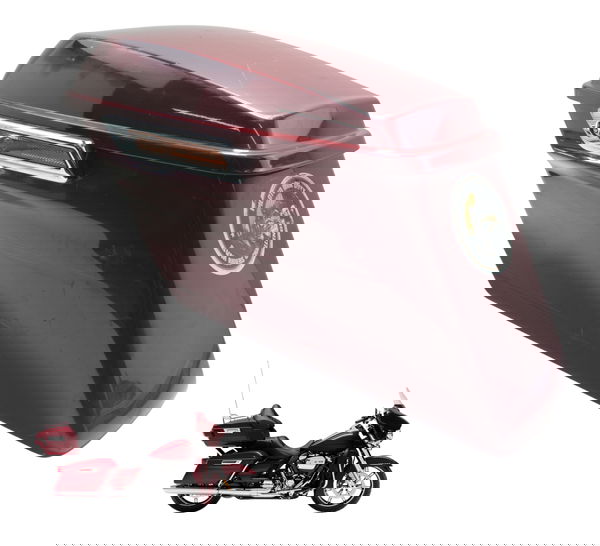 Alforge Esq C/ Detalhes Harley Electra Limited Touring 19-23