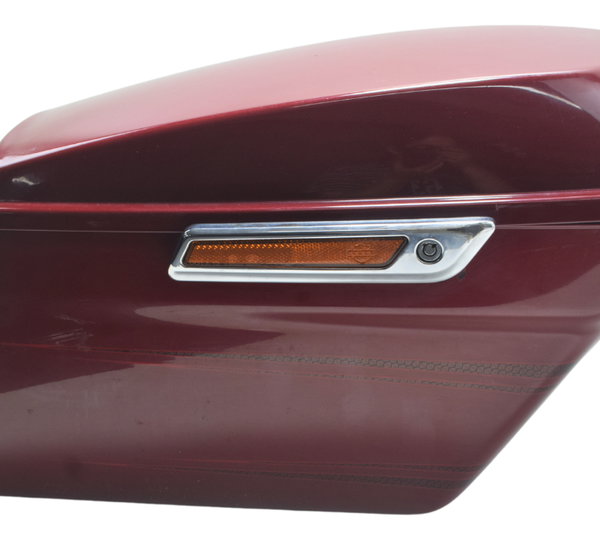 Alforge Dir C/ Avaria Harley Electra Limited Touring 19-23 Vermelho