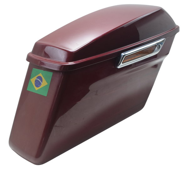Alforge Dir C/ Avaria Harley Electra Limited Touring 19-23 Vermelho