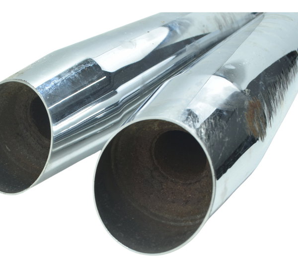 Ponteira Escape C/ Det Harley Electra Limited Touring 19-23 Prateado