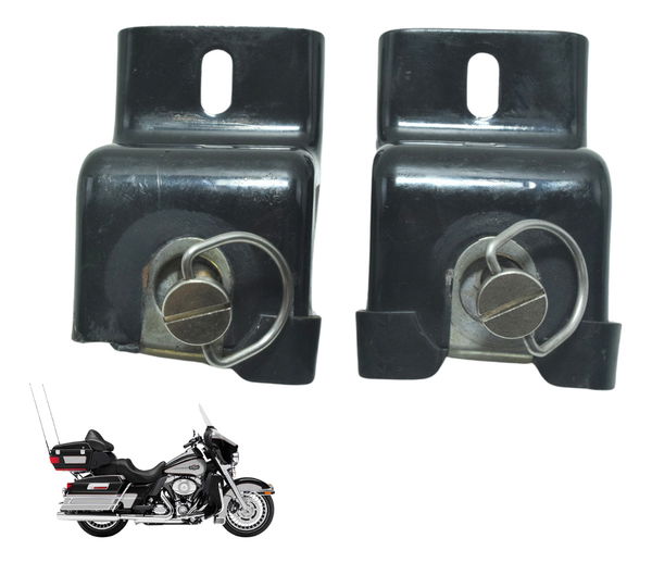 Par Suporte Trava Alforge Harley Electra Touring 08-13 Orig