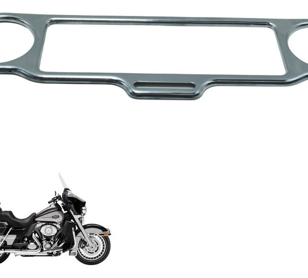Acabamento Carenagem Painel Harley Electra Touring 08-13 Cinza