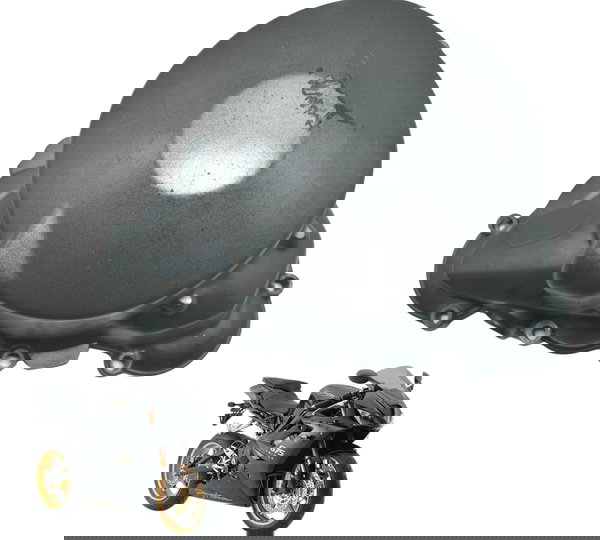 Tampa Estator C/ Detalhes Triumph Daytona 675r 09-12 Orig Cinza-escuro