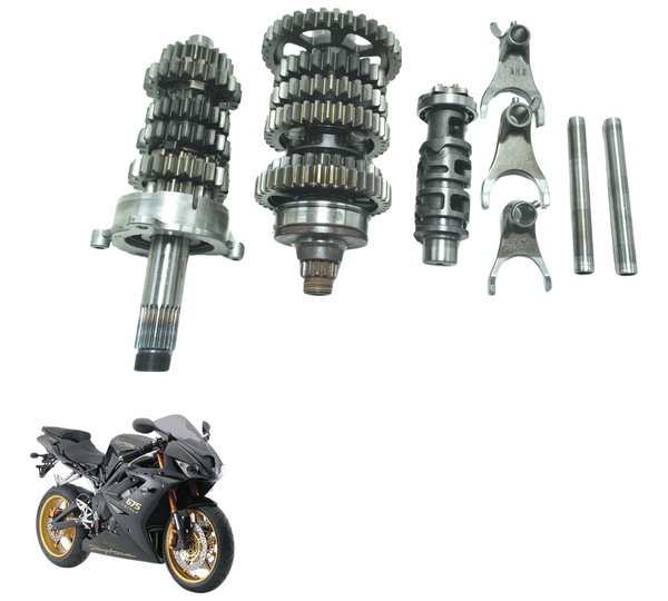 Caixa Marcha Câmbio Triumph Daytona 675r 09-12 Original