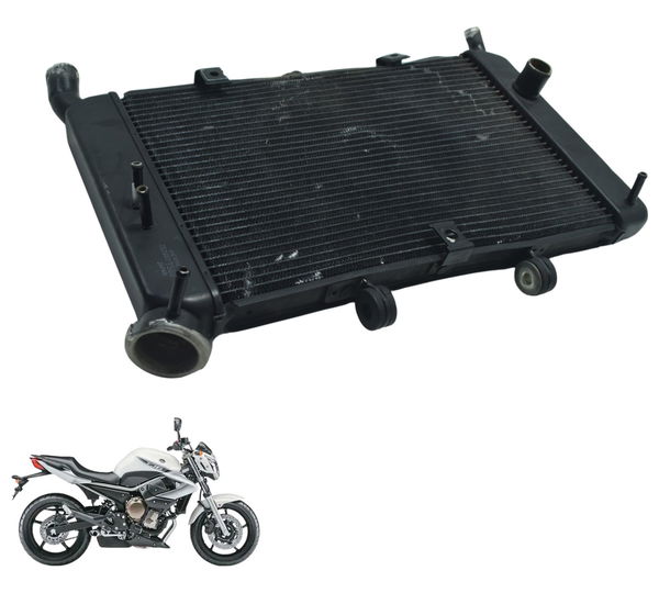 Radiador C/ Detalhes Yamaha Xj6 N 10-12 Original