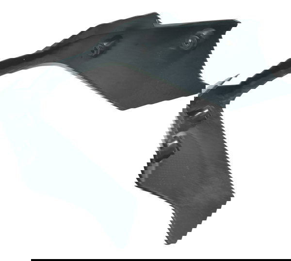 Spoiler C/ Detalhes Yamaha Xj6 N 10-12 Original Preto