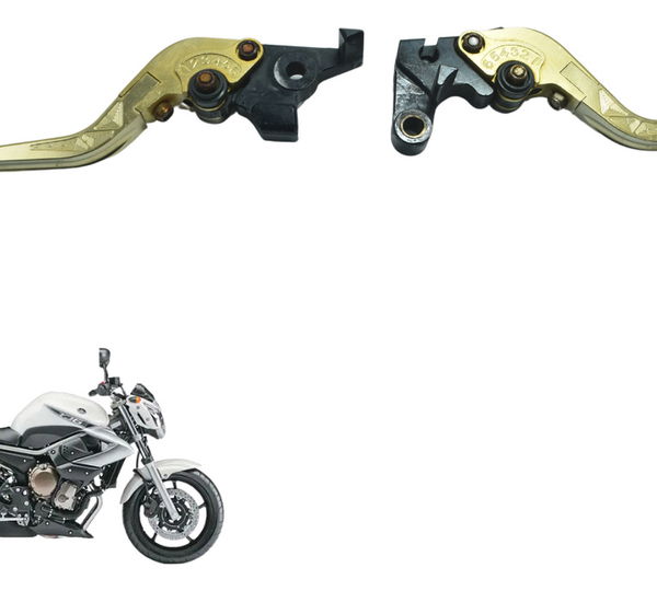 Par Manete Esportivo Yamaha Xj6 N 10-12