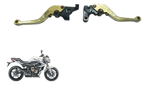 Par Manete Esportivo Yamaha Xj6 N 10-12