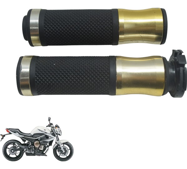 Par Manoplas Esportiva Yamaha Xj6 N 10-12 Preto