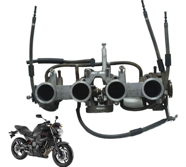 Carcaça Corpo Injeção Yamaha Xj6 N 10-12 Original