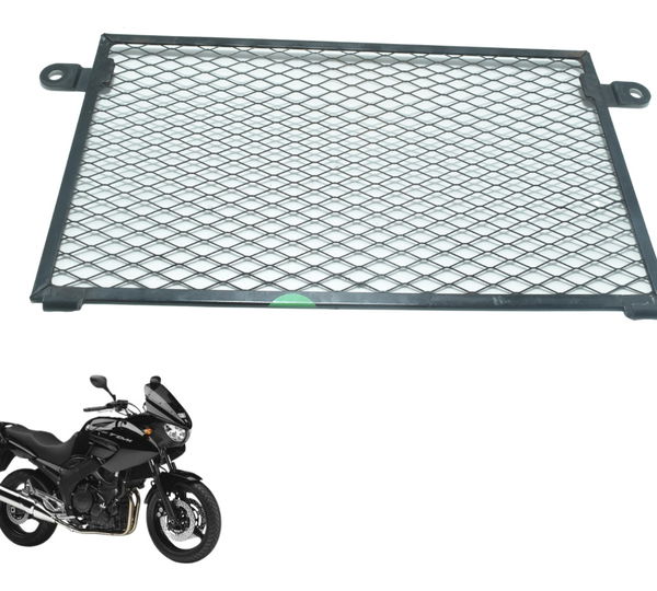 Grade Proteção Radiador Yamaha Tdm Twin 900 02-08 Original Preto