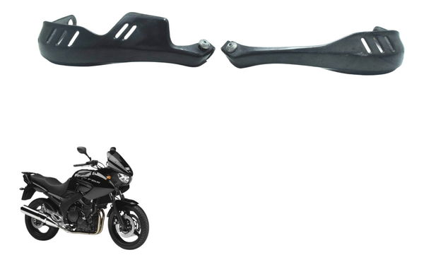 Par Protetor Punho C/detalhes Yamaha Tdm Twin 900 02-08 Orig